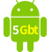 Aplicativo 5Gbt para Android