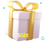 Receba seus bônus de boas-vindas no 5Gbt