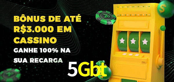 5Gbt melhor bônus de depósito