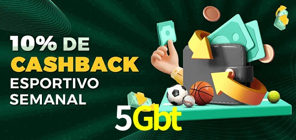 10% de bônus de cashback na 5Gbt